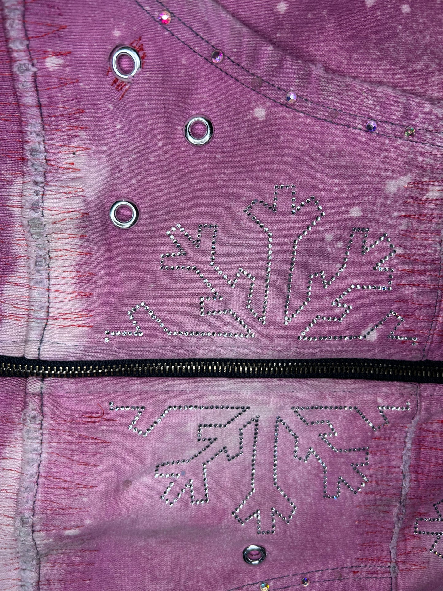 Snowflake Zip Hoodie