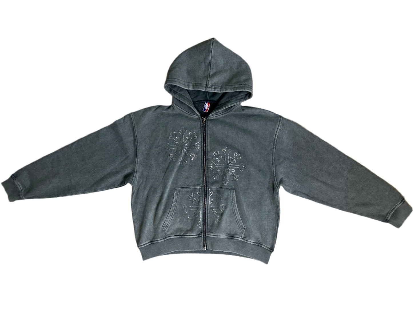 Snowflake Zip Hoodie