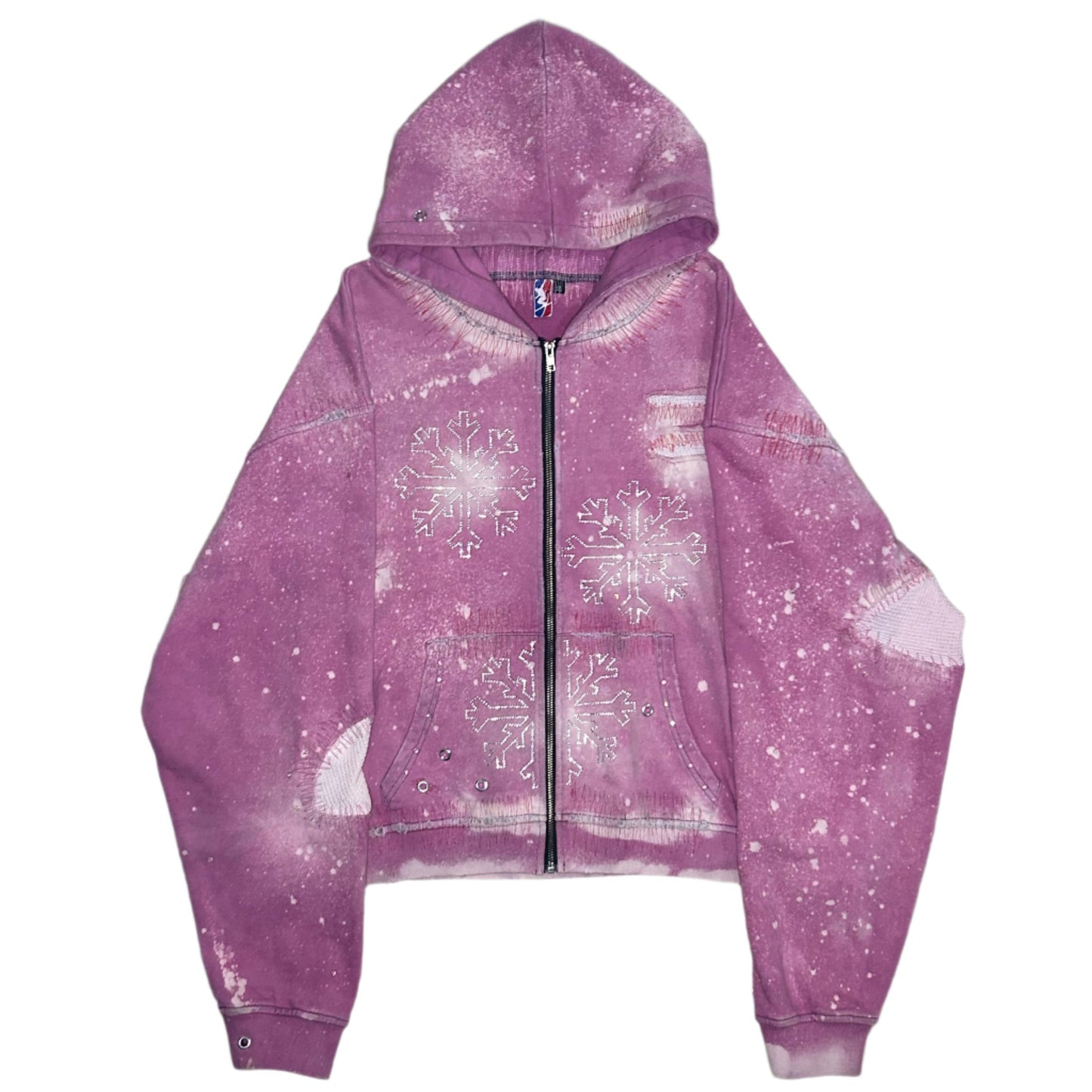 Snowflake Zip Hoodie